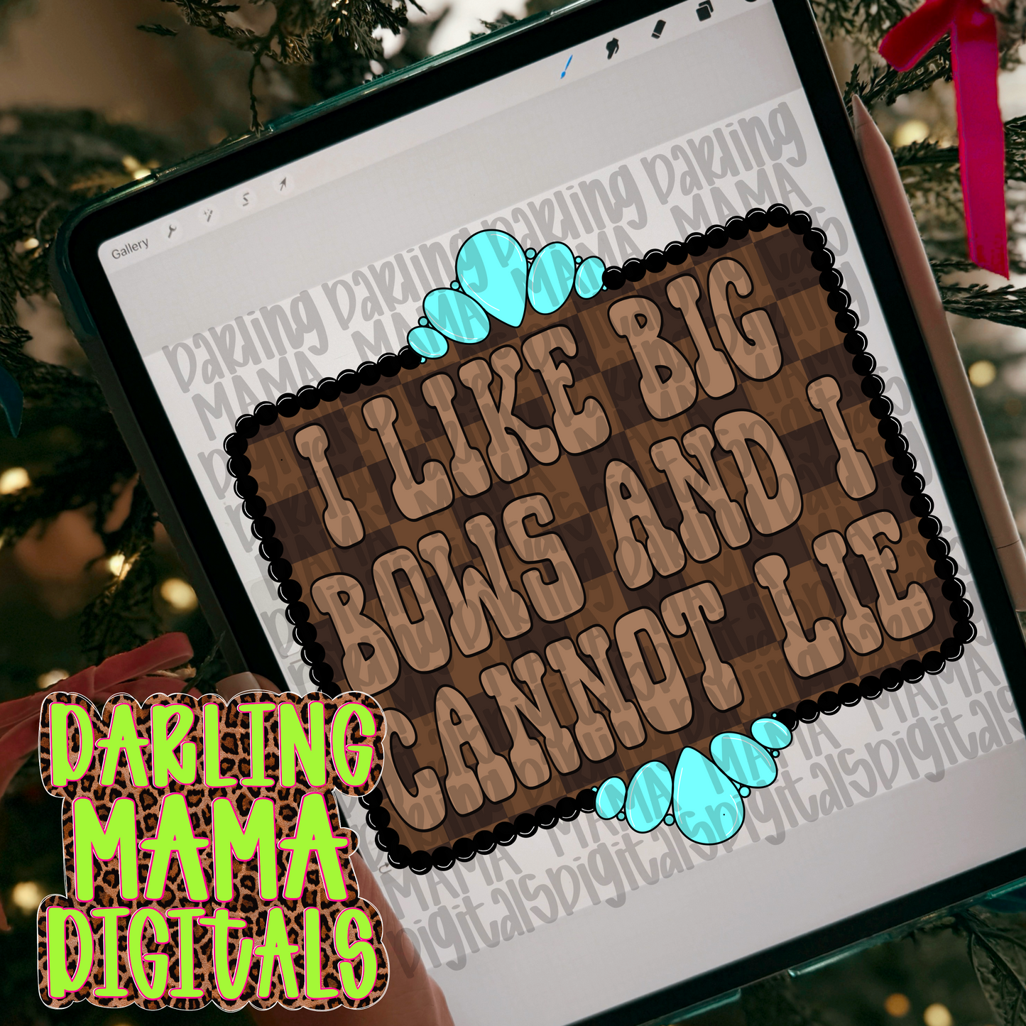 I like big bows and I cannot lie brown