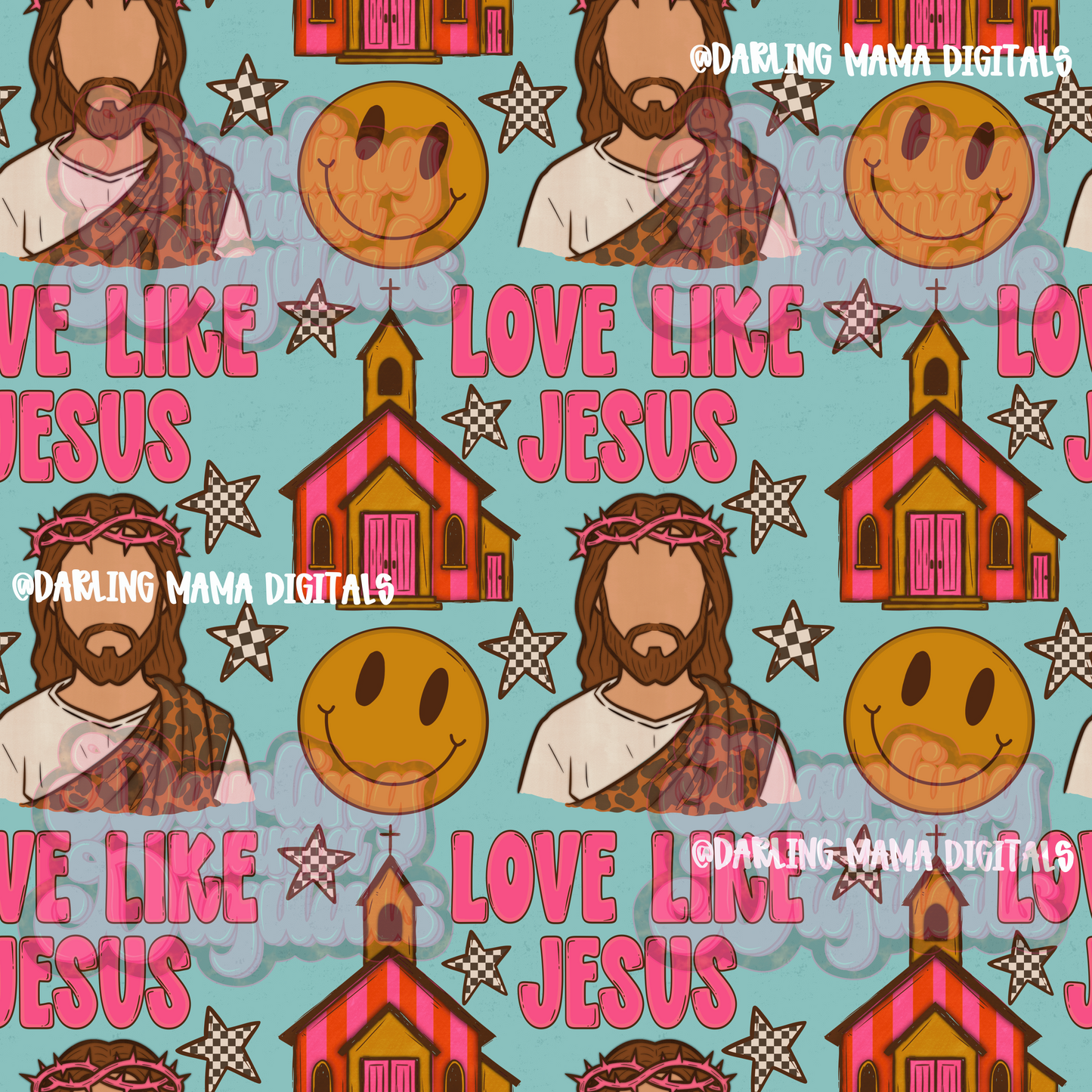 Love like Jesus seamless