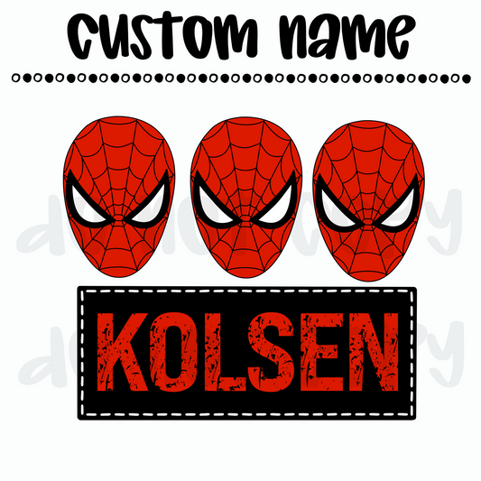 Custom Spidey Name