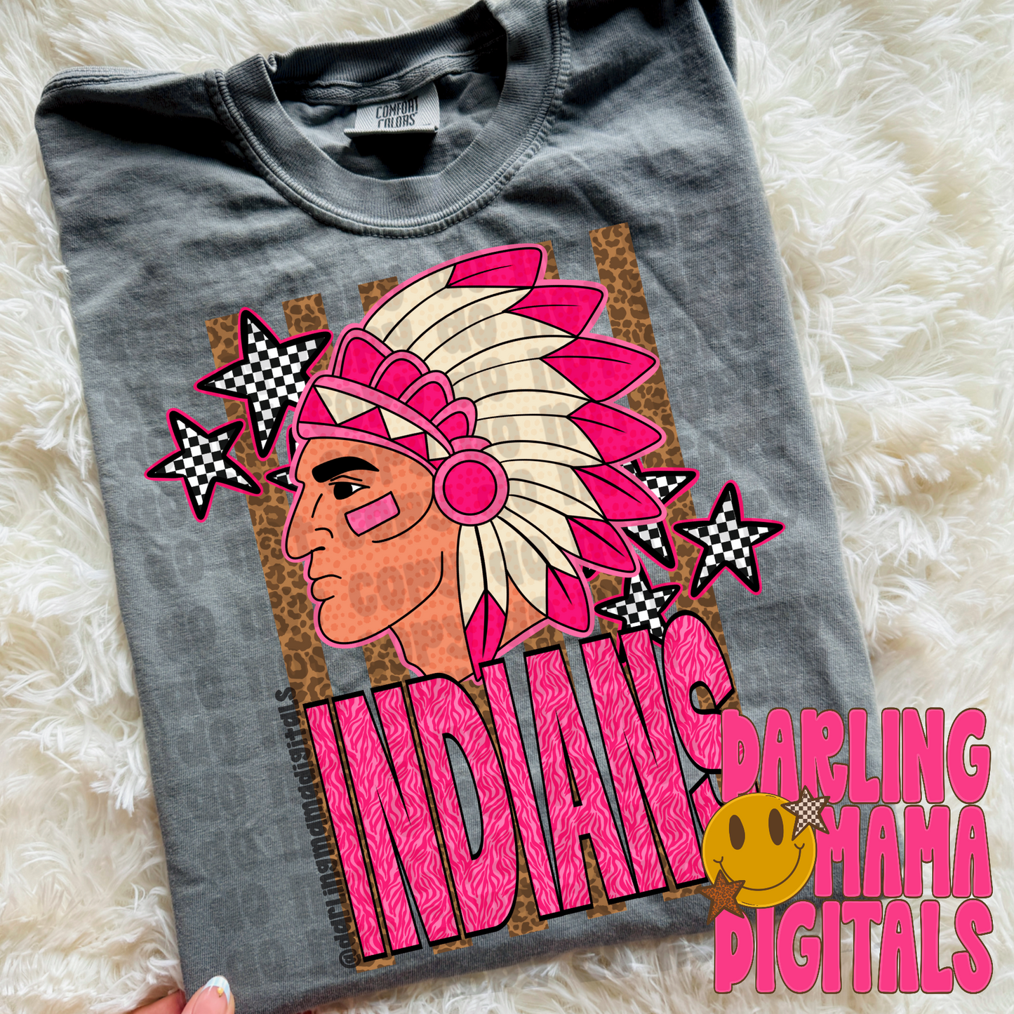 Cheetah stripes Indians