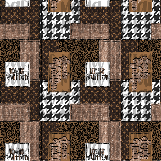 Boujee Glitter Patchwork