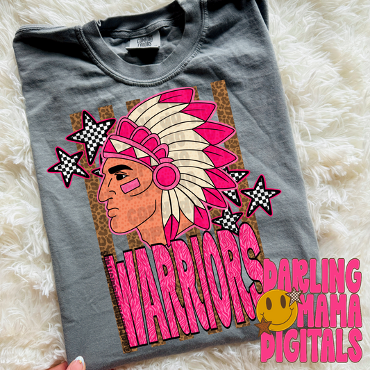Cheetah stripes warriors