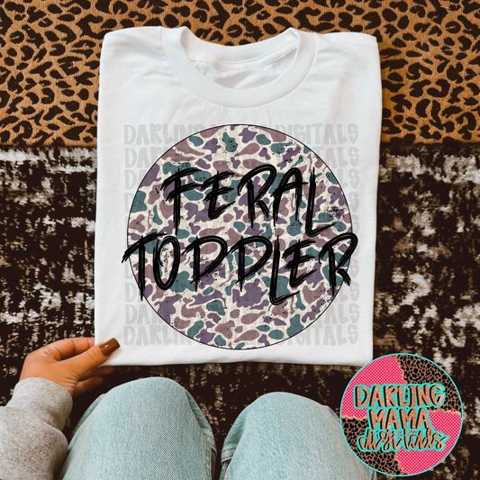 Camo Feral Toddler