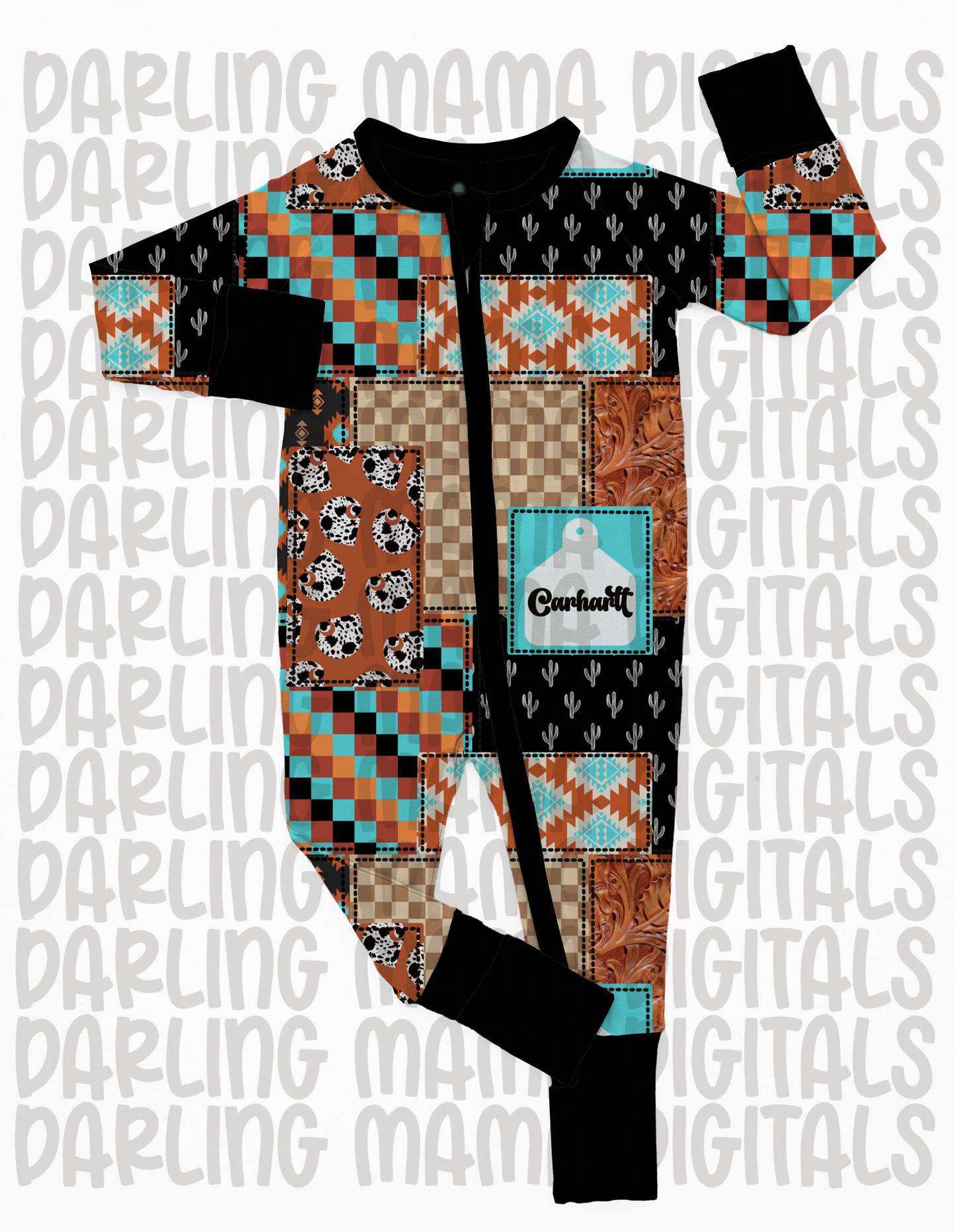 Aztec C*rhar** Patchwork Seamless File
