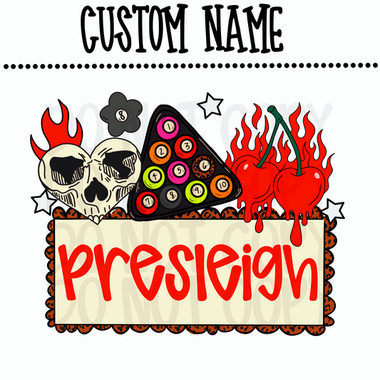 Custom Edgy Girl Name