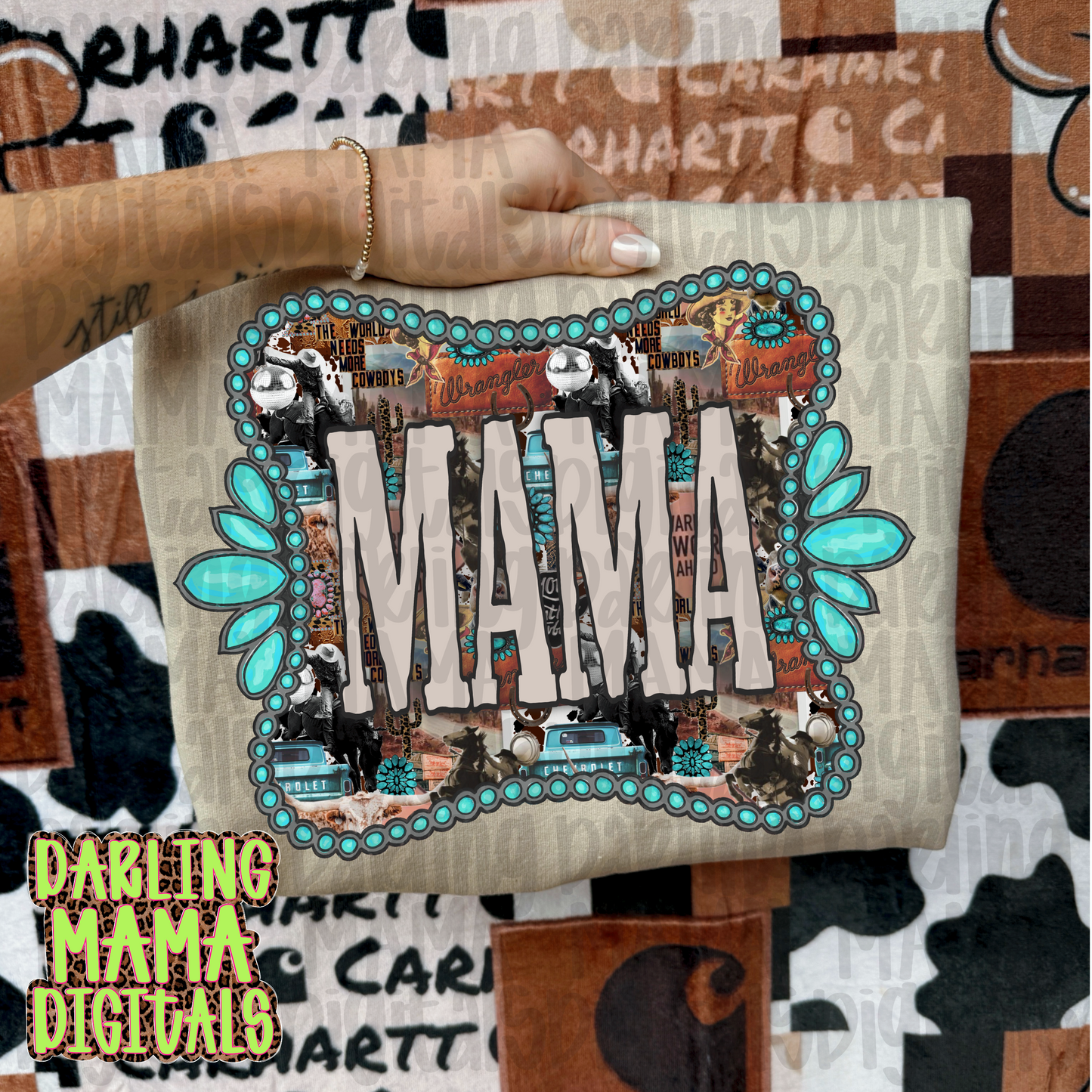 Western Collage Mama