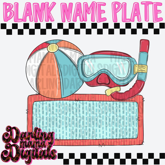 Boy beach ball and googles