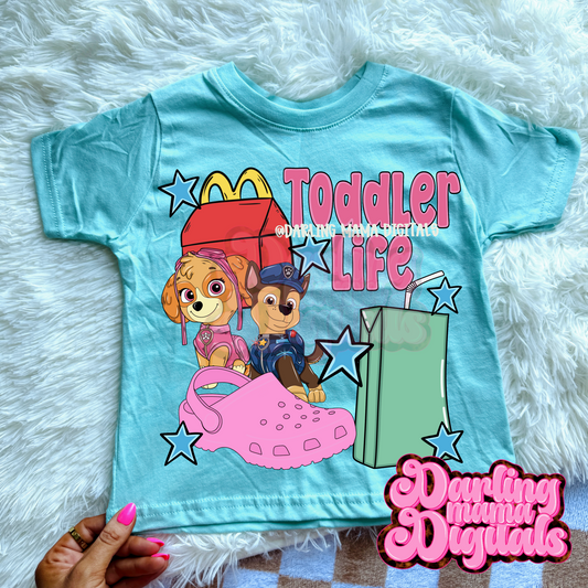 Toddler life dogs girl version