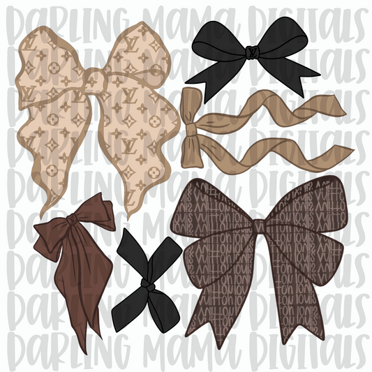 Neutral Boujee Bows