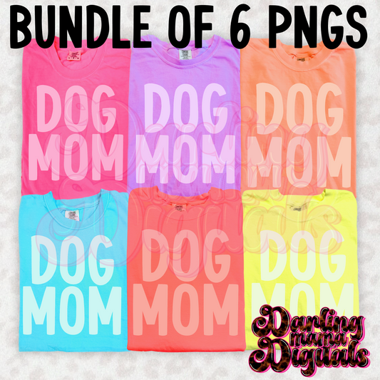 Neon dog mom bundle
