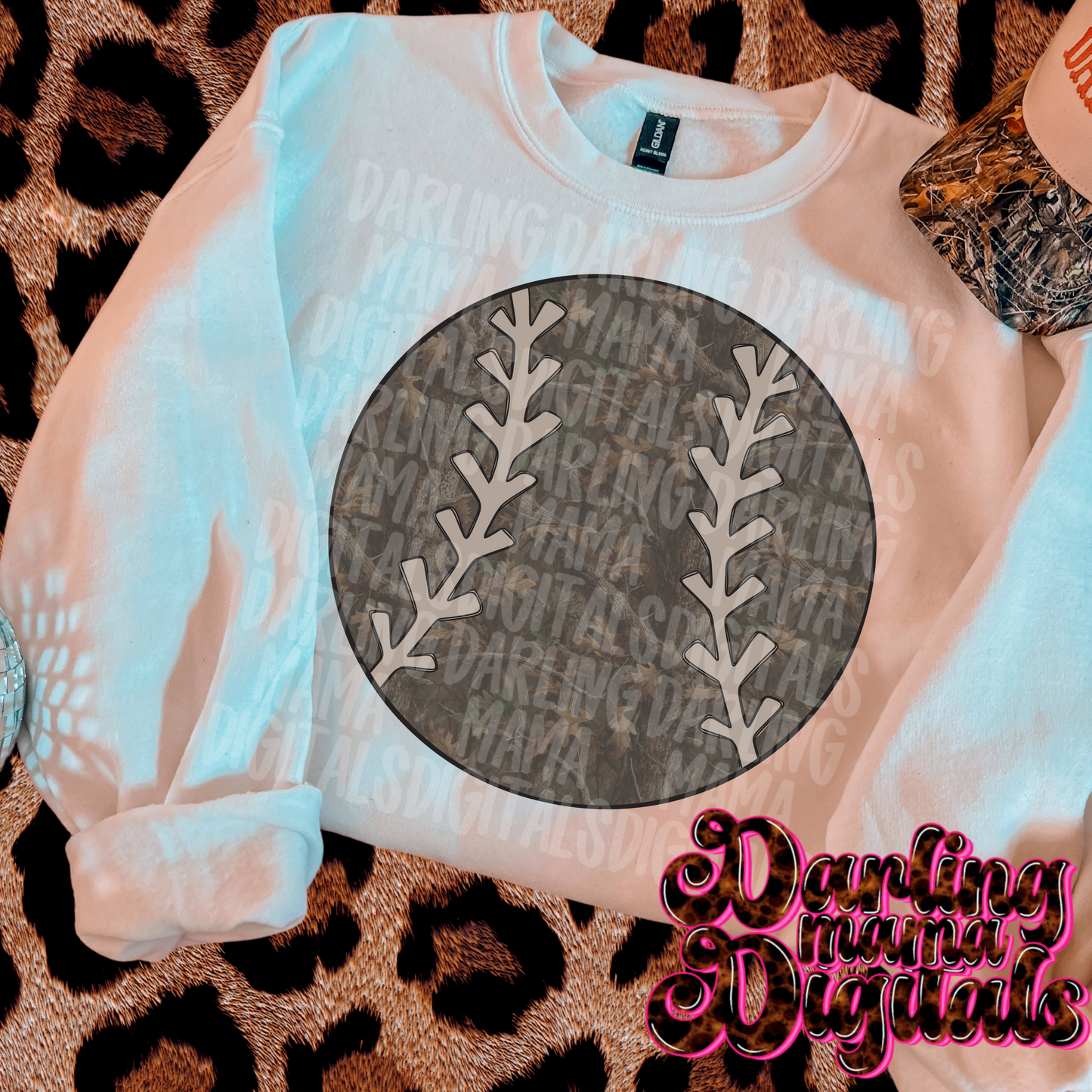 Camo baseball