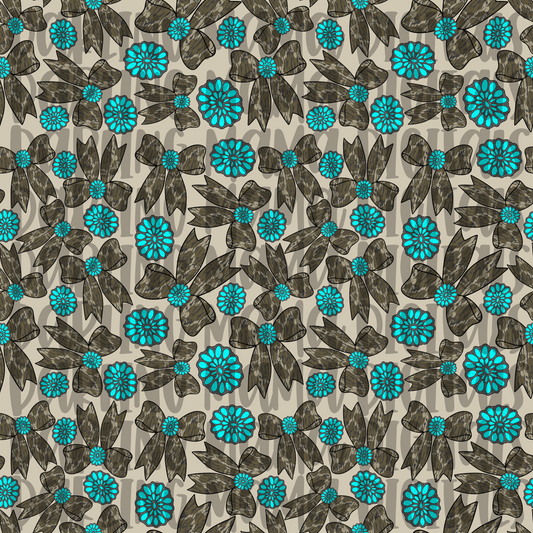 LAST CHANCE Bottomland Camo Bow Seamless File