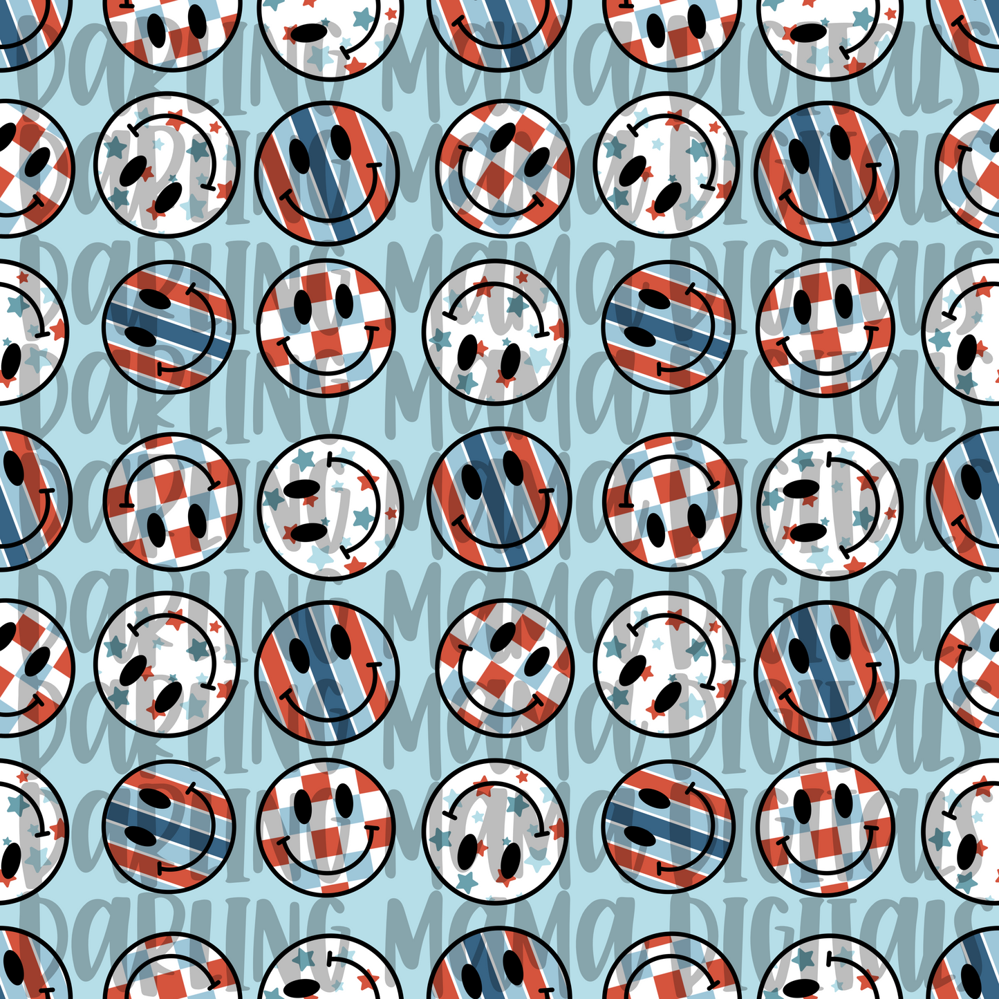 4OJ Smiley Seamless File