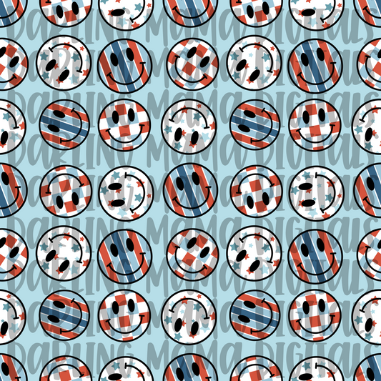 4OJ Smiley Seamless File