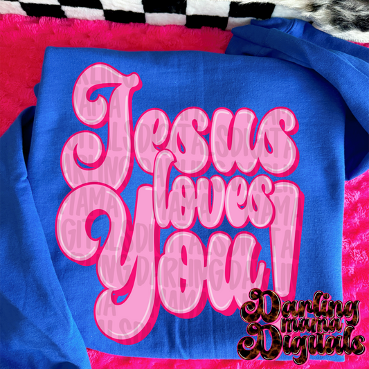 Pink Jesus loves you