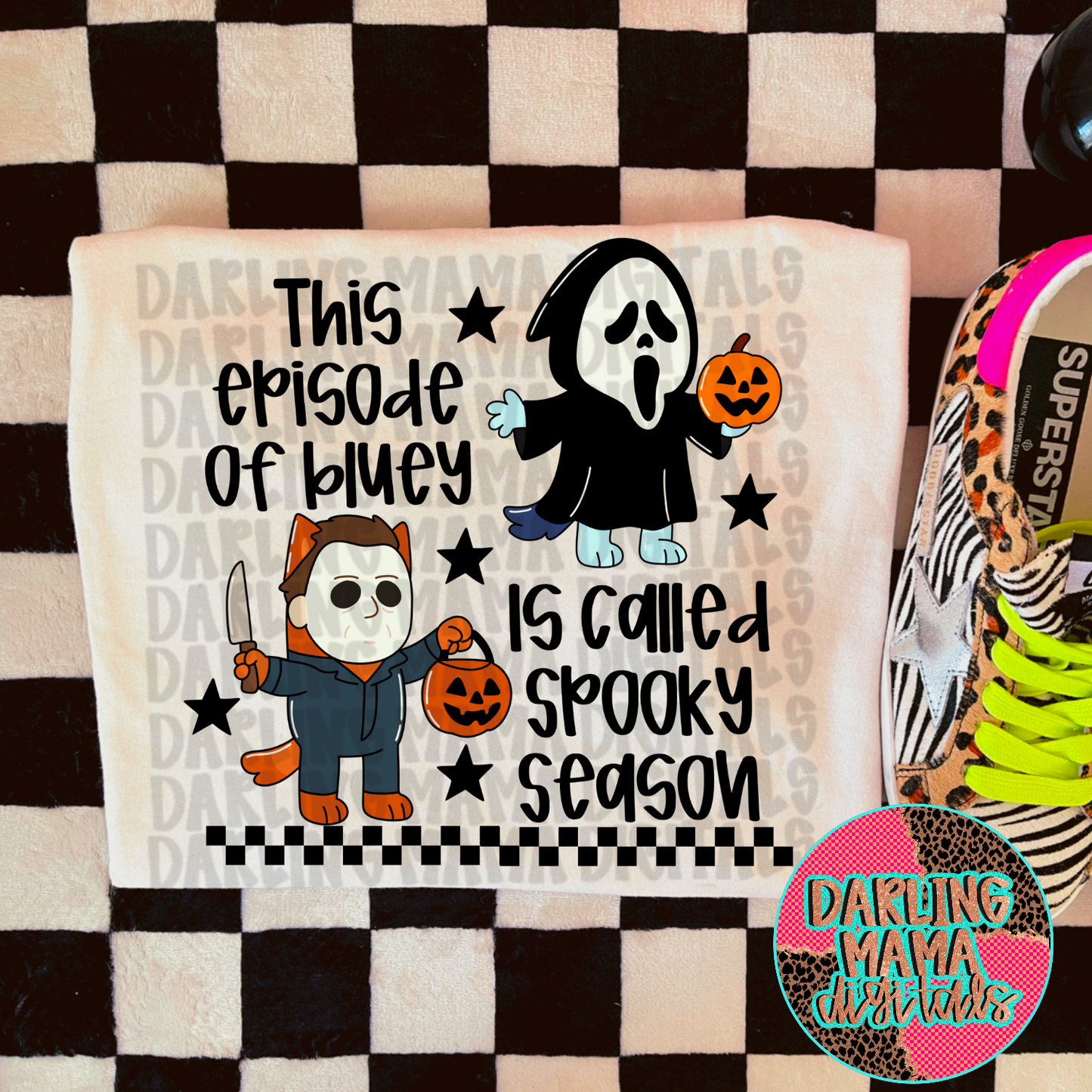 Blue Dog Spooky Season