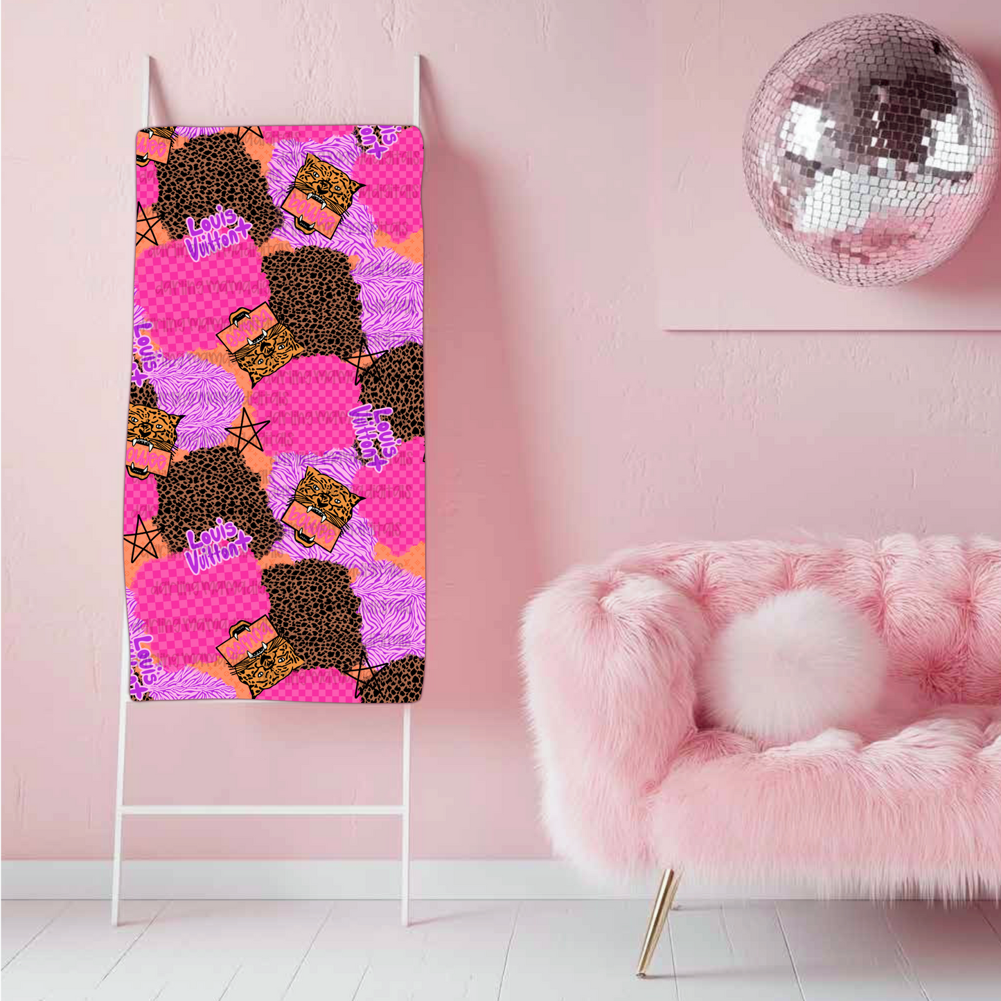 Boujee Cheetah Blotch Seamless