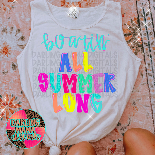 Boatin’ all summer long