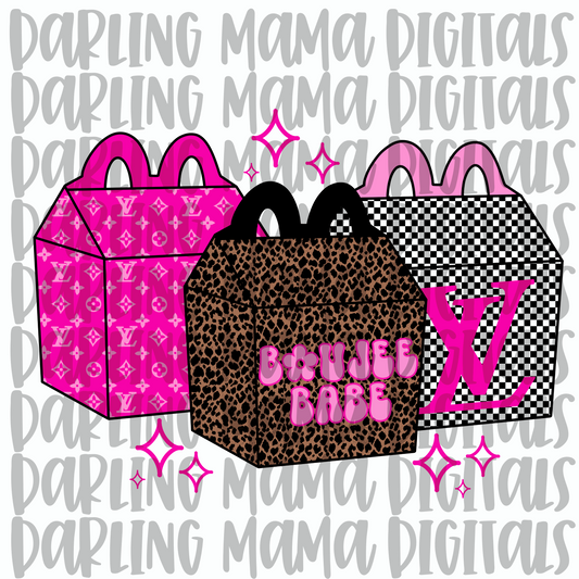 LC Boujee Babe Happy Meal