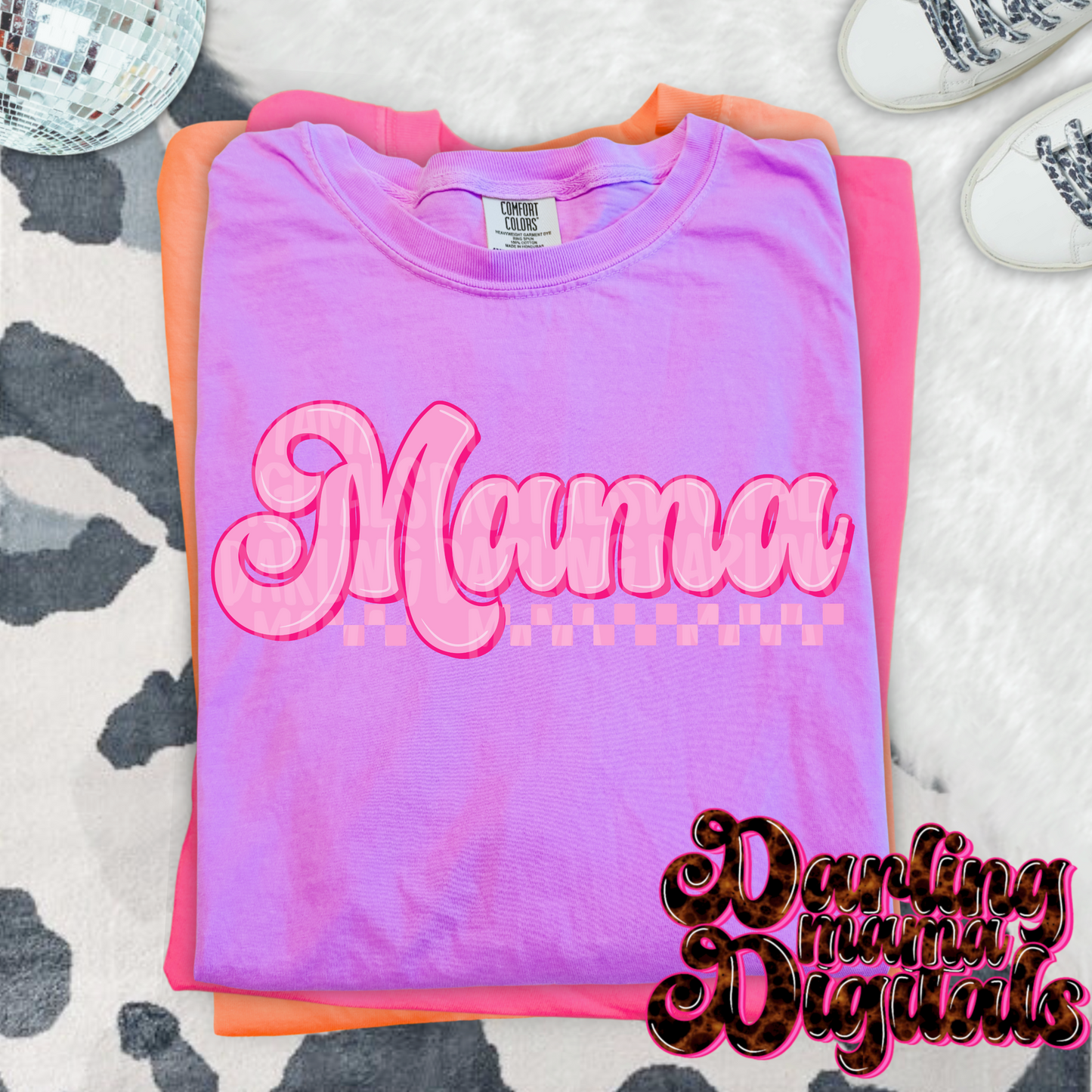 Retro Pink mama