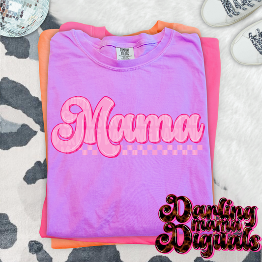 Retro Pink mama