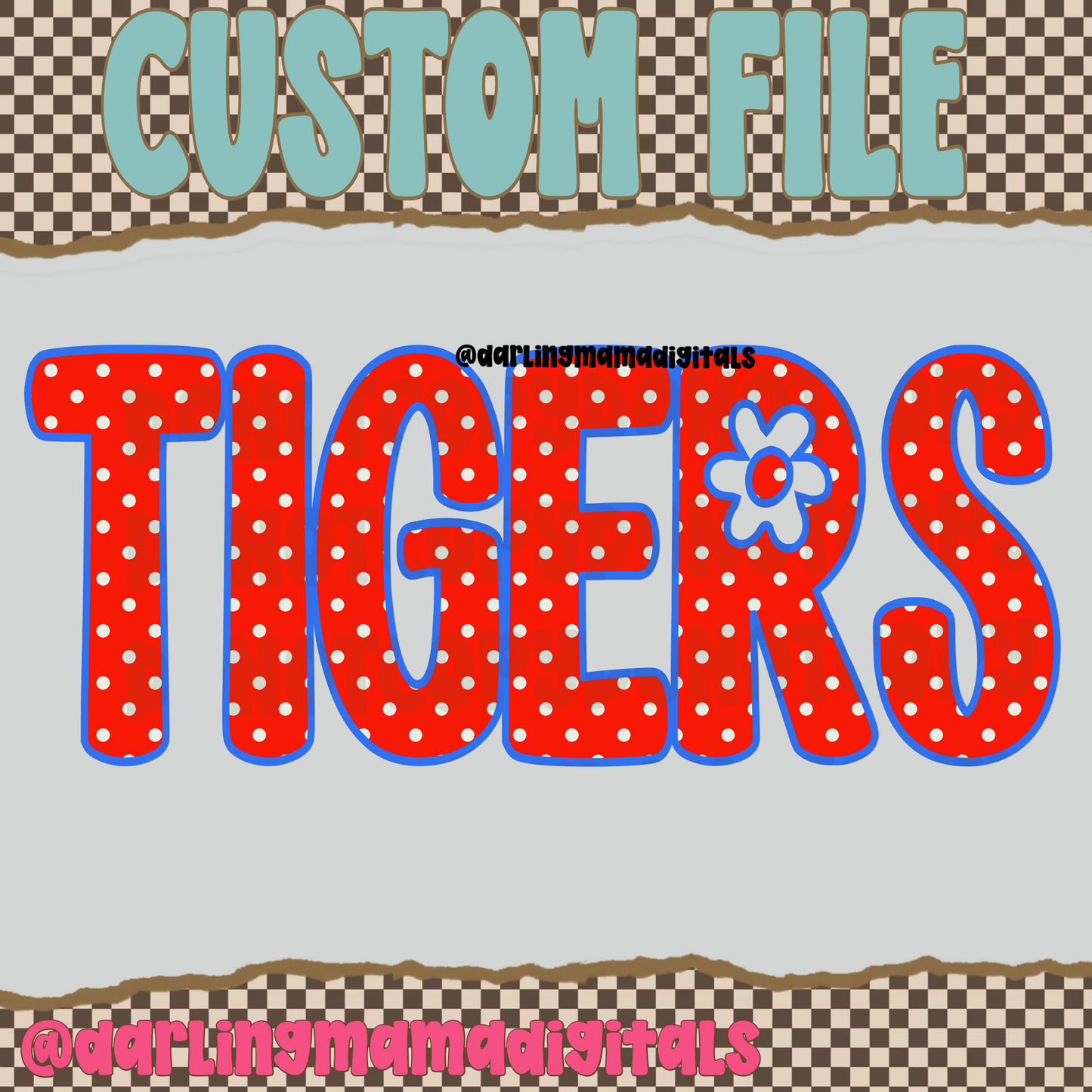 Custom name (anything any colors)