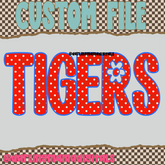 Custom name (anything any colors)