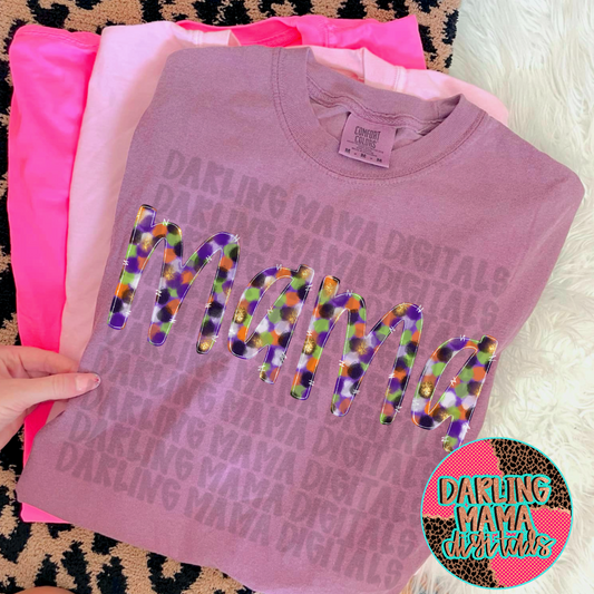 Hand Painted Hand Lettered Halloween Mama