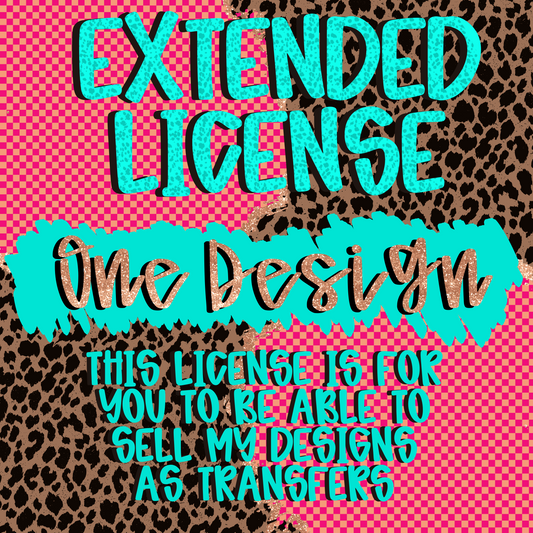 Extended License for ONE design only