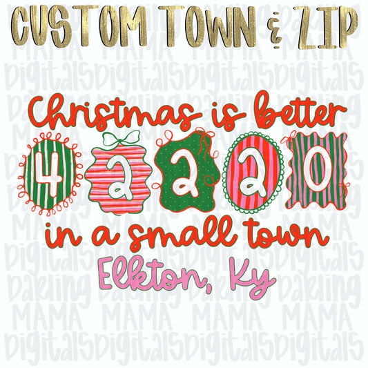 Christmas is better in a small town