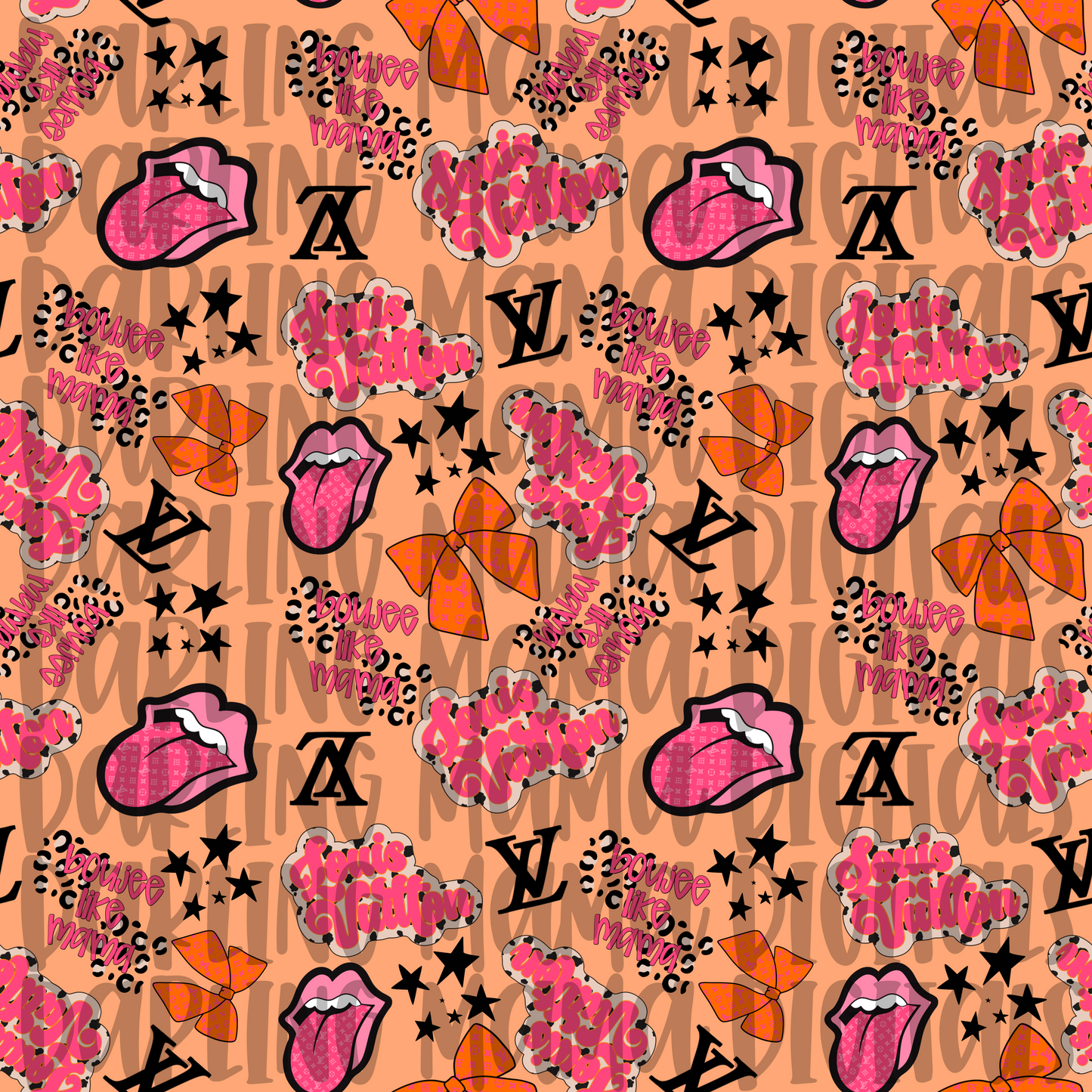 Boujee Like Mama Seamless File