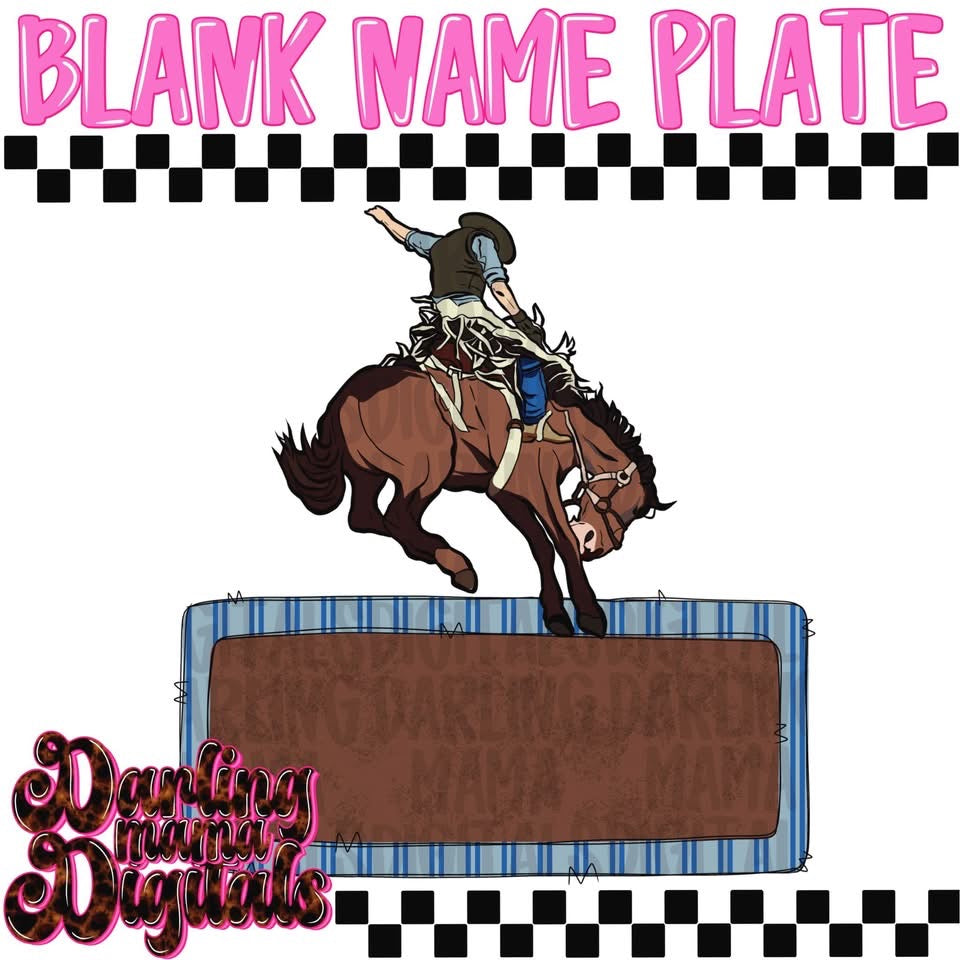 Bucking horse