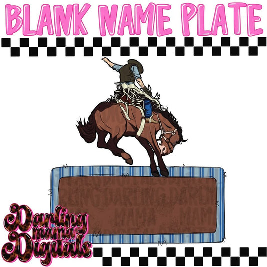 Bucking horse
