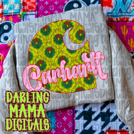 Christmas Wreath C*rhartt