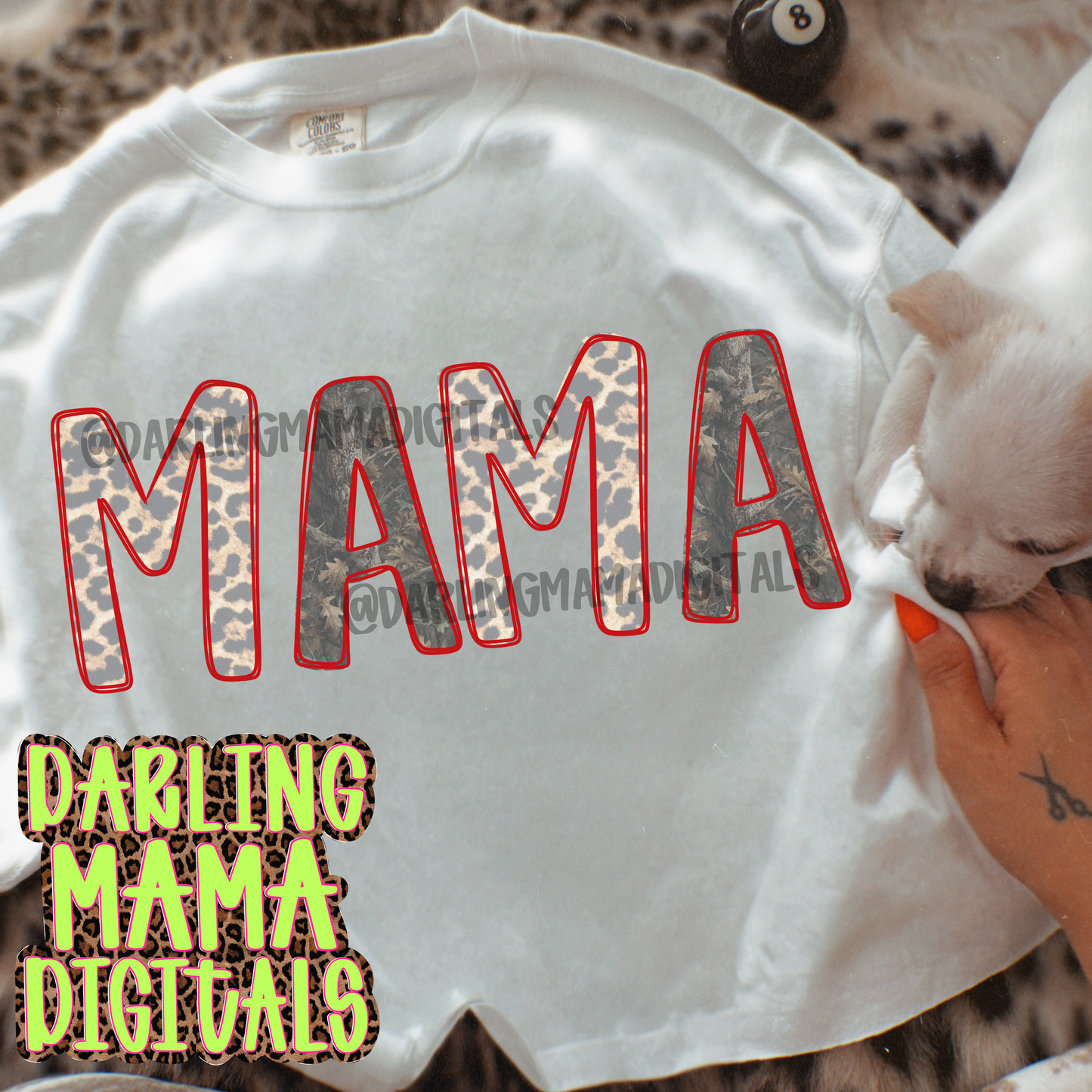 Cheetah camo mama