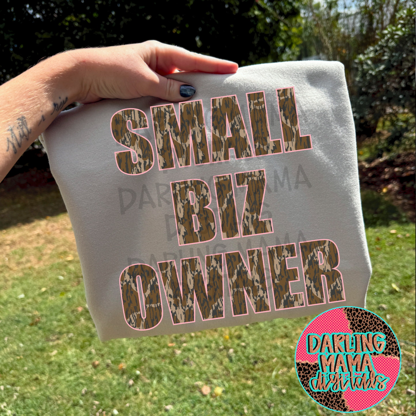 Camo Small Biz Owner