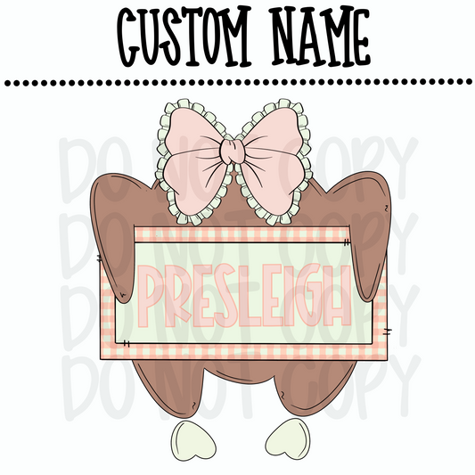 Custom Girl Turkey