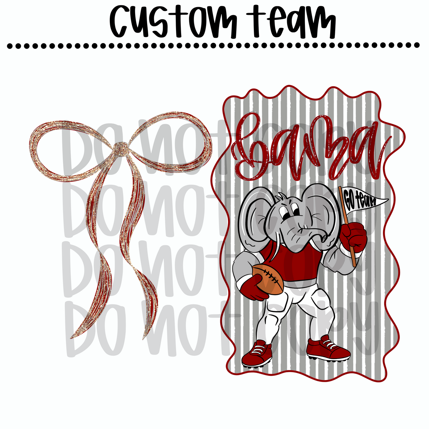 Custom Seersucker Body Mascot