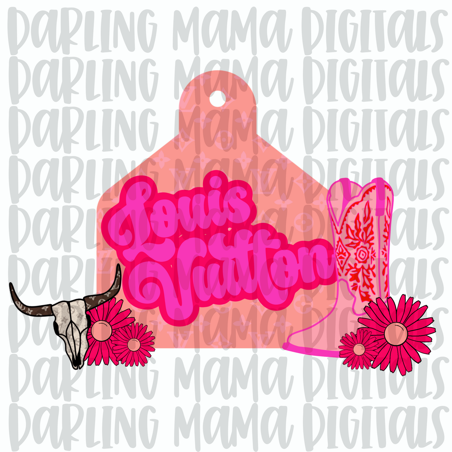 LC Pink Western L*uis V