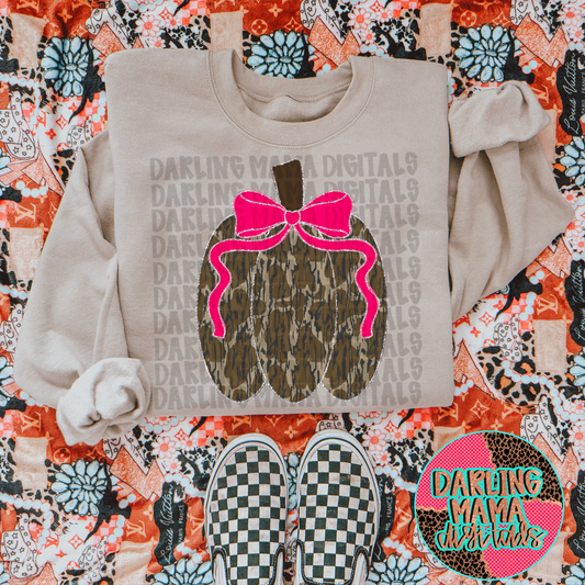 Bottomland Camo Pumpkin