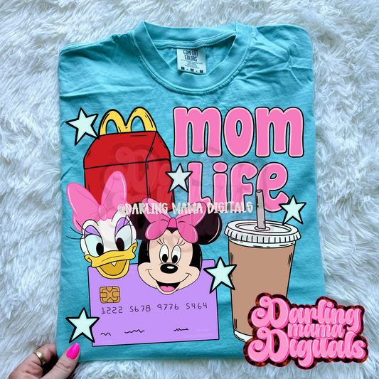 Mom life duck and mouse