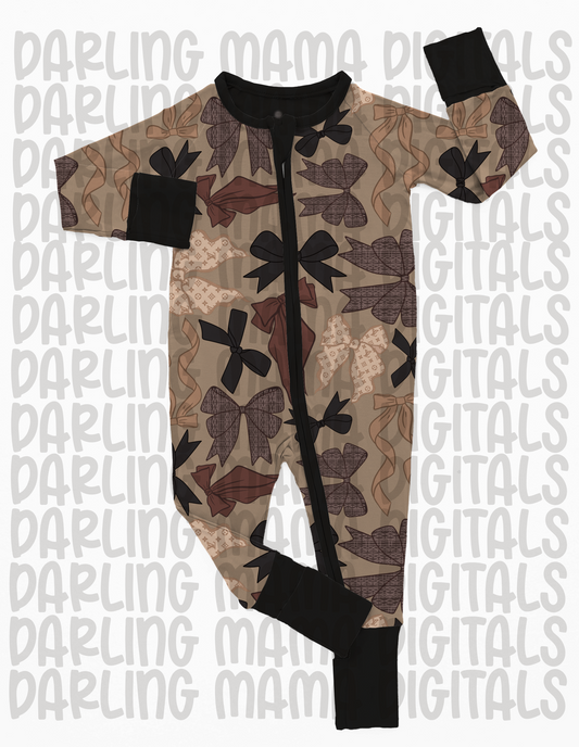 Boujee Neutral Bows Seamless File