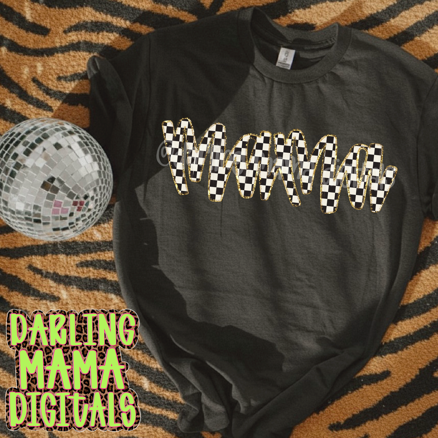 Painted checkered mama