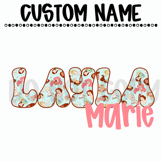 Custom Princess Name