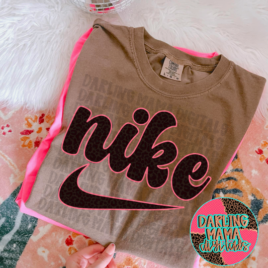 Dark Brown Cheetah Coral n*ke