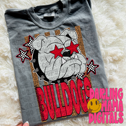 Cheetah stripes bulldogs