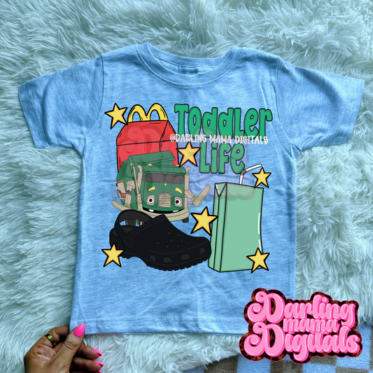 Toddler life garbage truck