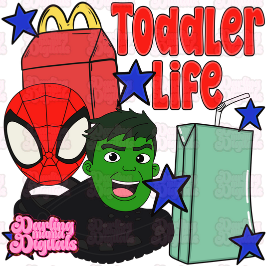 Toddler life sp*dey