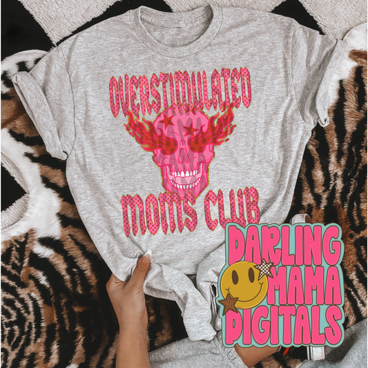 Pink overstimulated moms club