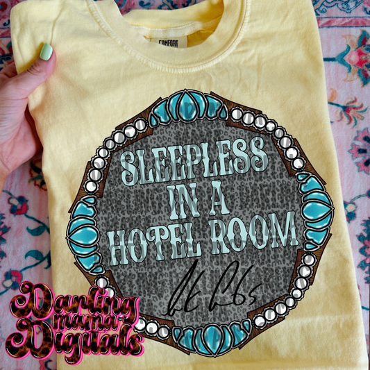 Sleepless in a hotel